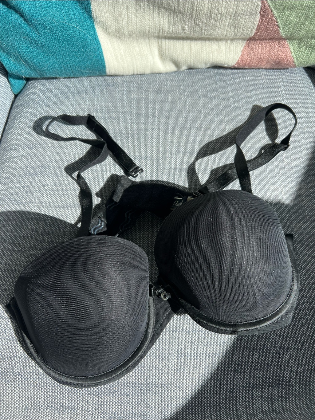 Chantelle Black Convertable “T-Shirt Bra” -Size 34c- Womens Intimates